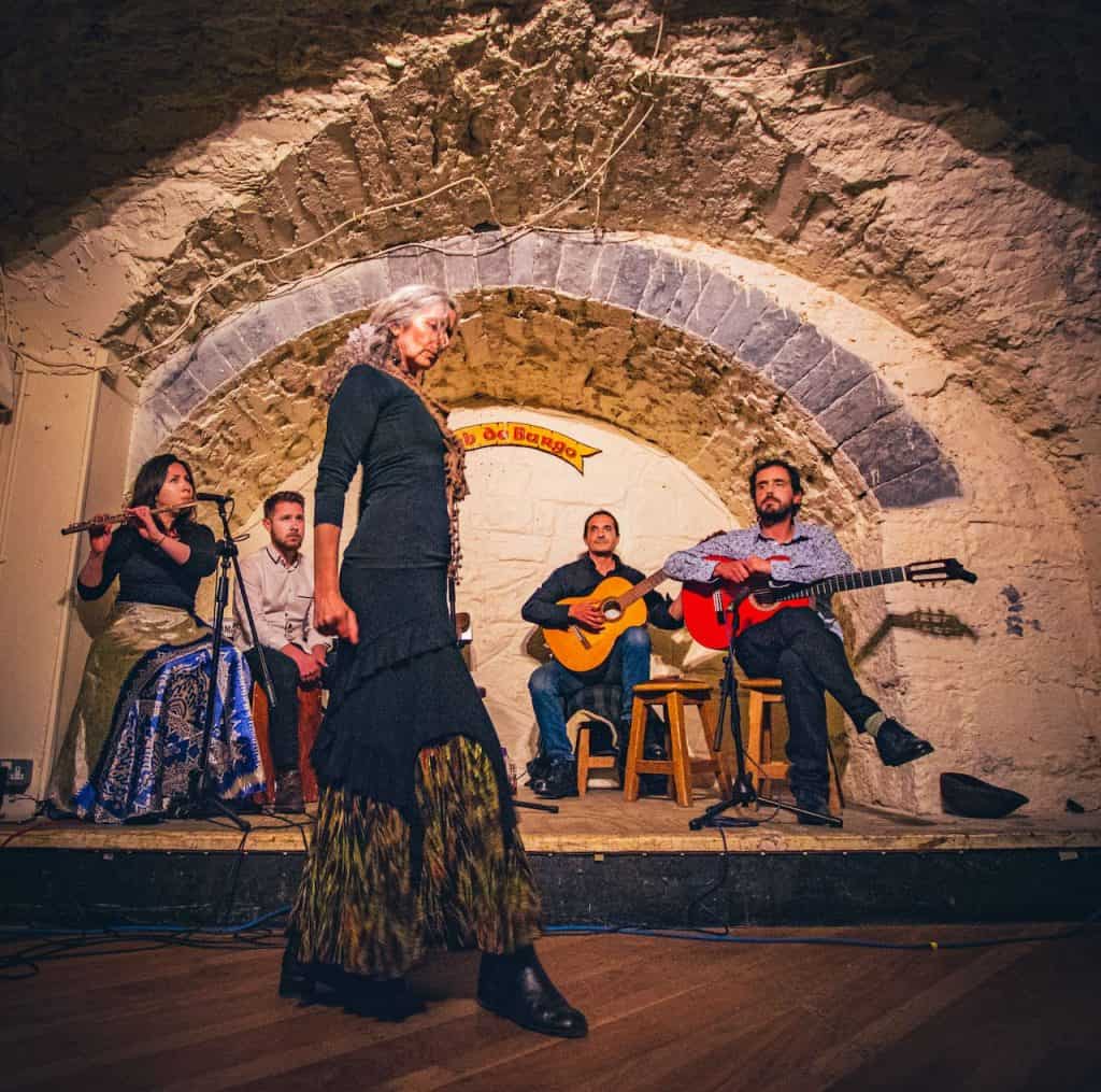 Flamenco Jazz Ensemble with dancer